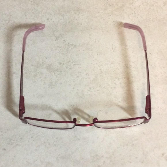 NWT Seventeen pink retro metal eyeglasses new old stock - Picture 3 of 16